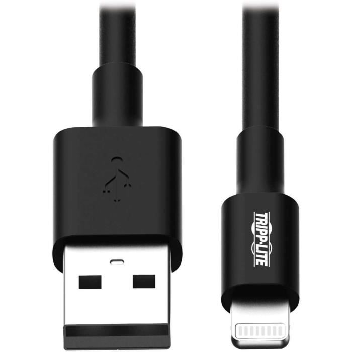 Tripplite Câble USB Pour Iphone 6 - 30 Cm - Noir