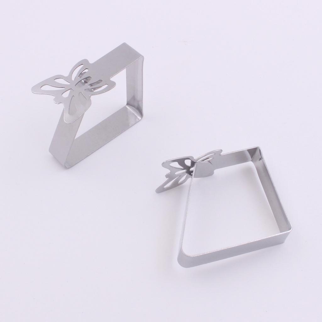1PC Integrated Molding Non-slip Cat Claw Shape Stainless Steel Clip Hotel Outdoor Meeting Leaf Tablecloth Fixing Clip Adjustable