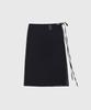 Kwinseulaebis See-Through Wrap Layered Skirt