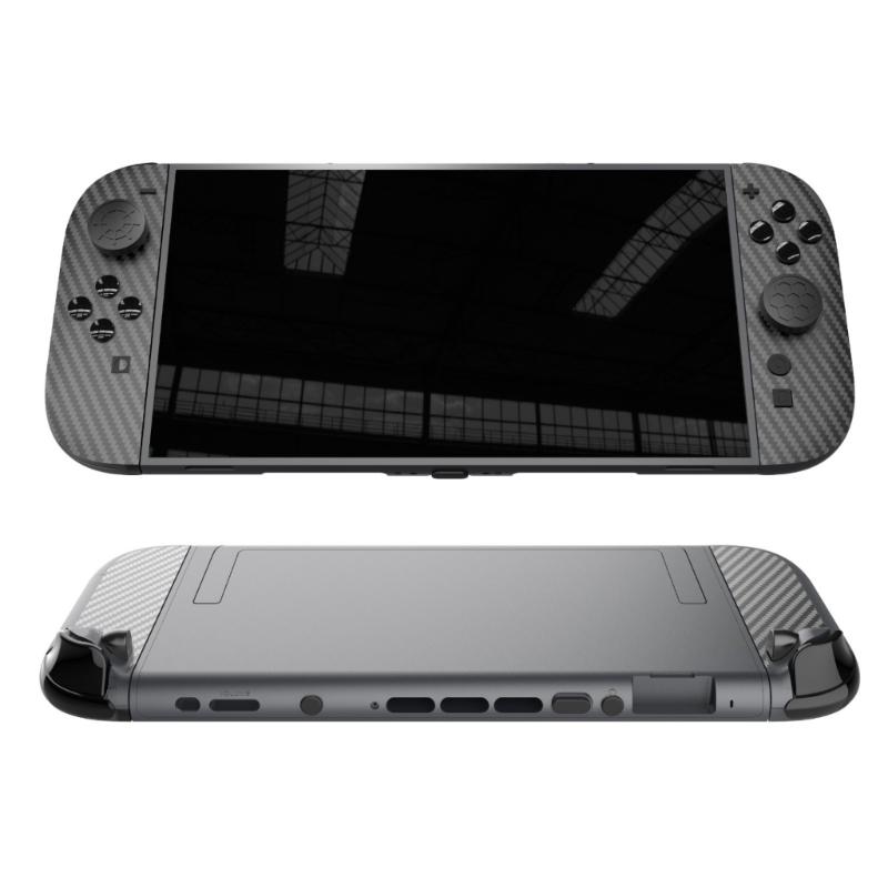 Soft Silicone Cover Housing Antiscratch Shockproof Case with Textured Grips and Stand Feature Suitable for Game Console