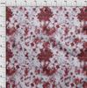oneOone Cotton Flex Maroon Fabric Tie Dye Fabric For Sewing Printed Craft Fabric By The Yard 40 Inch