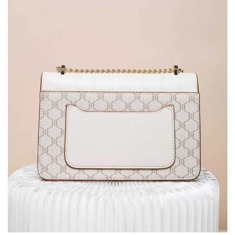 VEZFAA Single Shoulder Underarm Chain Bag Women Aa Crossbody Bag Small Square Bag High-grade Genuine Leather Hot Women's Bag New Style