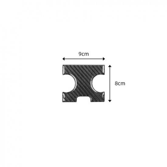 Carbon Fiber Hazard Light Button Cover Trim For 2004-2009 Honda S2000 Type B