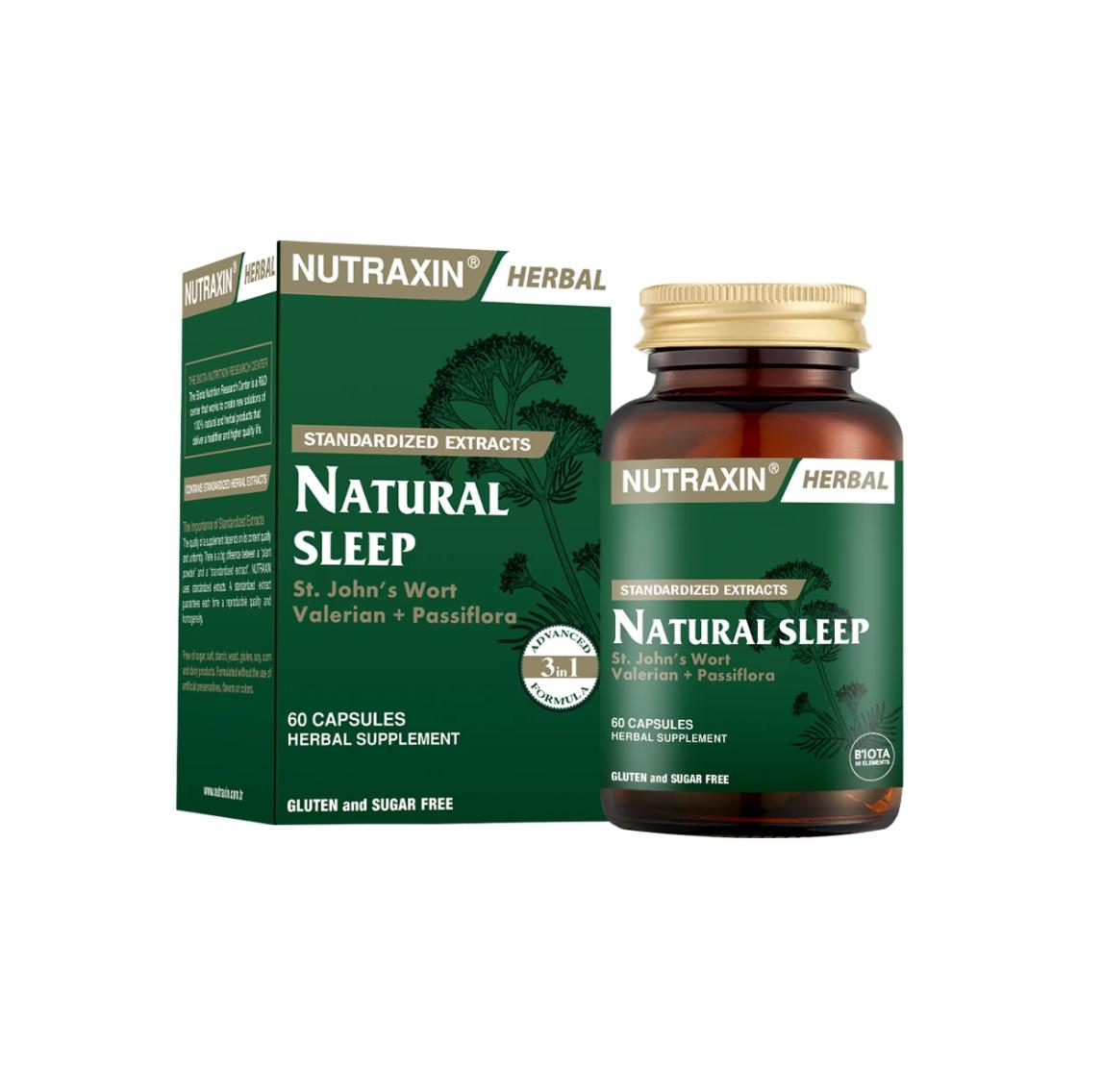 

Nutraxin Natural Sleep 60 Capsules