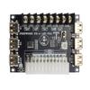 24-pin Distribution ATX Power Board Infrared Tester Function Tactile Switch 550000 Cycles Black For Appliance Troubleshooting