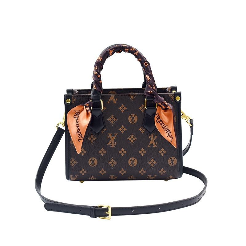 Bag New Summer Portable Small Square Bag Printed Handbag Fashion Versatile Single Shoulder Oblique Span Bag Women