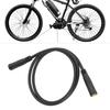 Electric Bicycle Extension Cable Electric Bike Brake 3Pin Extension Cable Modification Accessory for BafangFemale to Female