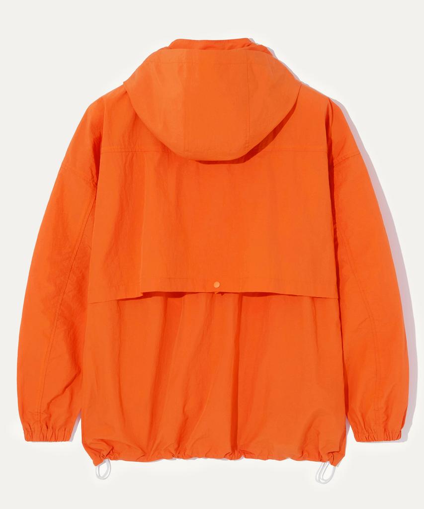 Mayol Detachable Hood Beach Jumper_Orange