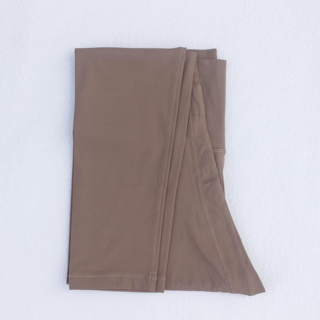 LULU Women's High-Waist Yoga Leggings with Pocket for Long-Leg Look