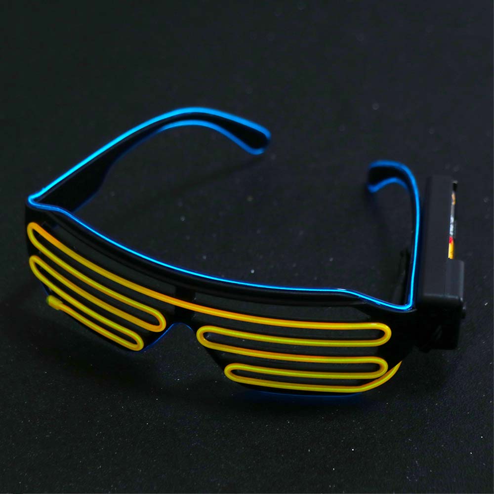 Drahtlose LED Leuchtbrillen Coole Leuchtbrillen Mode Neonbrillen Club-Requisiten