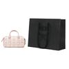 MCM Artificial Leather With Cow Leather Boston Bag, Shoulder Bag, Crossbody Bag, Handbag Mini Women's Pink MWBBAER01QH001