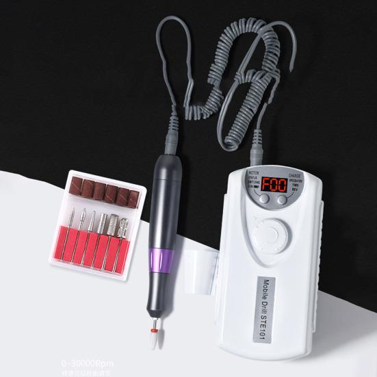 

Практичное средство для удаления сверл для ногтей 3 цвета Модная полировка ногтей