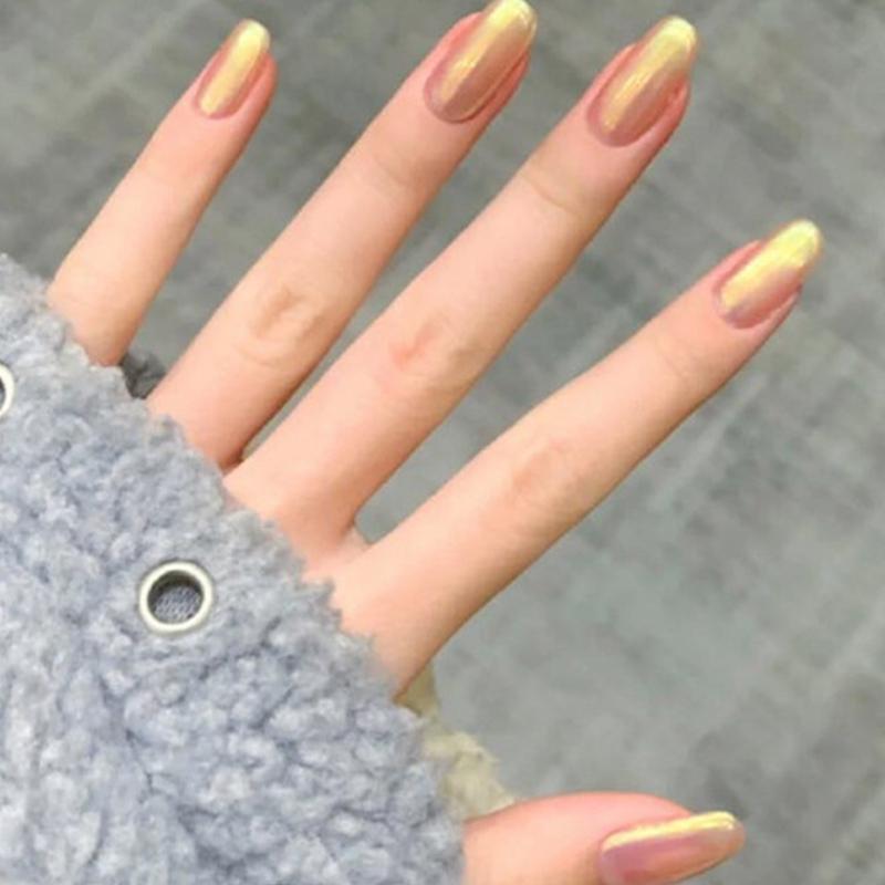 Mermaid Chrome Nail Powder Ice Transparent for Aurora Powder Mirror Manicure Pig