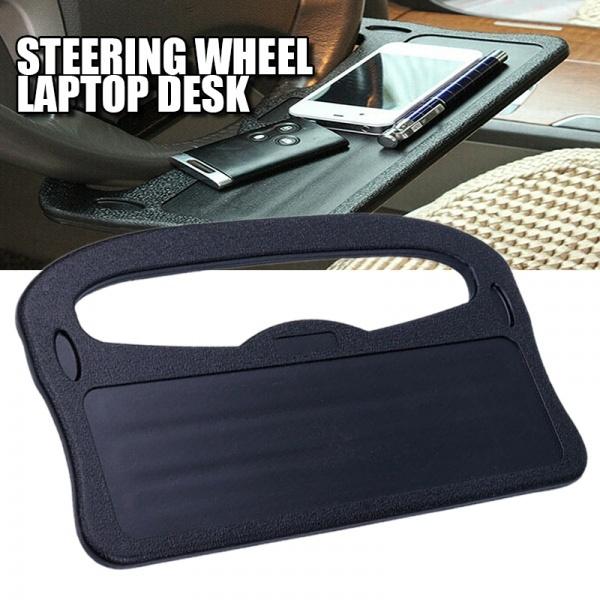 2023 Auto Lenkrad Tablett Schreibtisch Esstisch für Essen Trinken Notebook Laptop 2 In 1