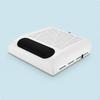Nail Dust Collector Low Noise Manicure Extractor Reusable Screen Filing Vacuum for