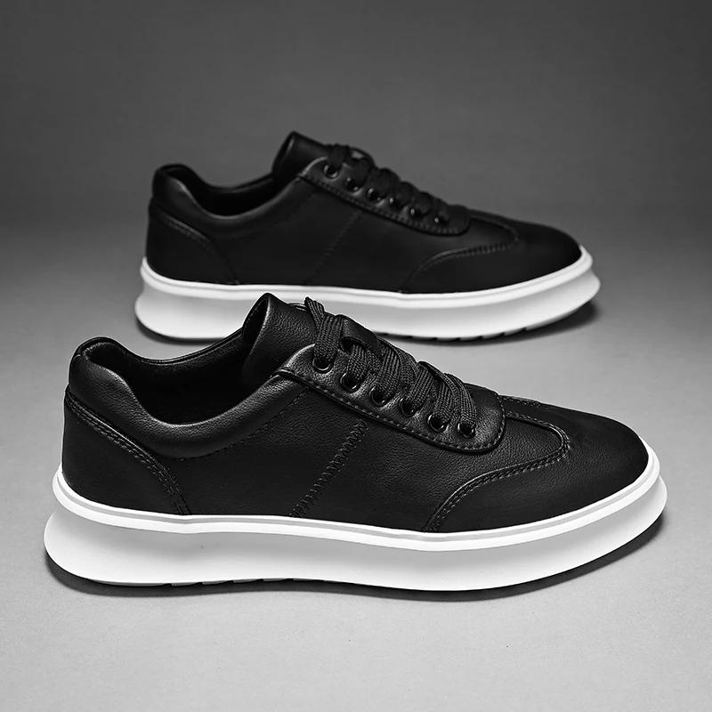Fashion Mens Shoes Lace Up Fashion Wingtip Oxford Leather Men Black Shoes Classic Business Formal Shoes for Men Shoe Zapatillas Hombre