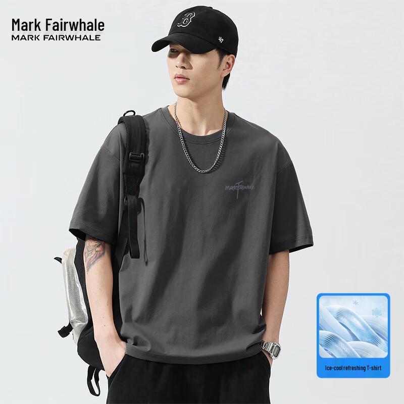 Mark Fairwhale Men s Cool Cotton Blend Short Sleeve T-Shirt 4XL
