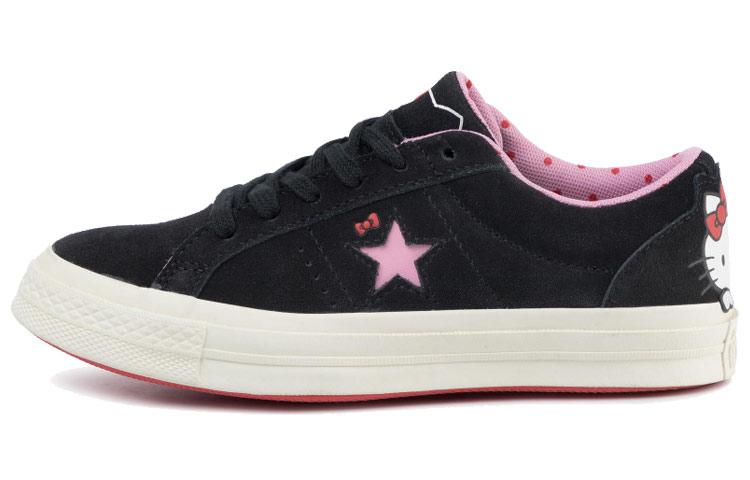 One Star Hello Kitty x One Star Converse Замшевые Низкие Черные 162938C 37