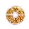 1Box Jewelry Making Kits Lobster Clasp Open Jump Rings End Crimps Beads Box Sets Handmade Bracelet Necklace Findings Supplies