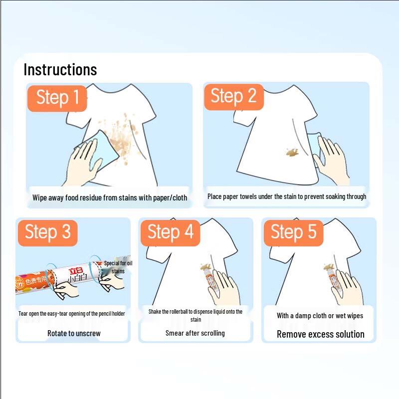 Liby Xiaobaibai Portable Stain Remover Pen Twin Pack