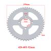 428 Chains 37T/40T/41T/43T/48T 37MM-76MM Motorcycle Chain Sprockets Rear Back Sprocket Cog For 110cc 125cc 140cc Dirt Pit Bike