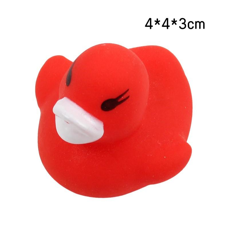 Brief Duck Kids Children interactive toys Cute Mini Squeeze toys Baby Flexible Vinyl Bath Toy Multicolour