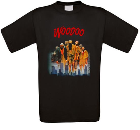 WoodooDie Schreckensinsel Der Zombies Fulci Cult Movie T-Shirt L
