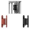 Practical Commercial Bearing Gate Hinges Rustproof Resistant Metal Construction 1100lb Load Capacity Daily Casual Use
