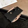 For Samsung Galaxy Z Fold7 5G Case Kickstand Crazy Horse Texture PU Leather + PC Phone Cover