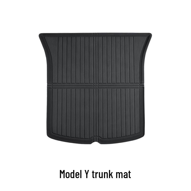 Tesla Model Y Anti-Kick Rear Seat Backrest and Trunk Protection Pad