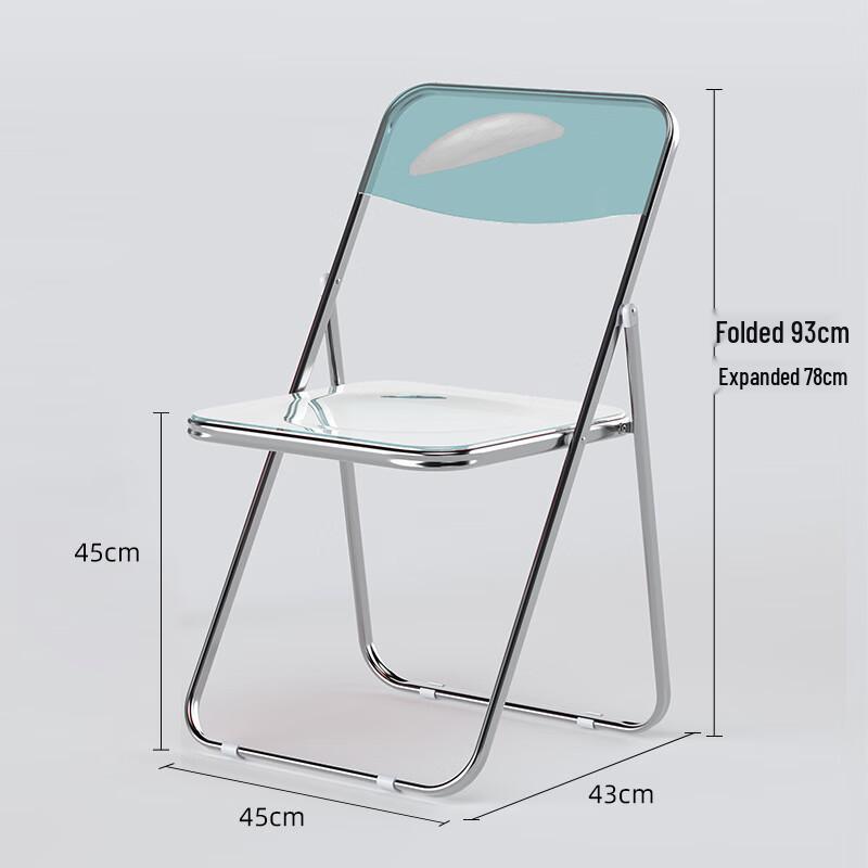 Transparent Acrylic Vanity Chair