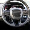 Carbon Fiber Style Interior Steering Wheel Cover Trim Bezels for Dodge Charger