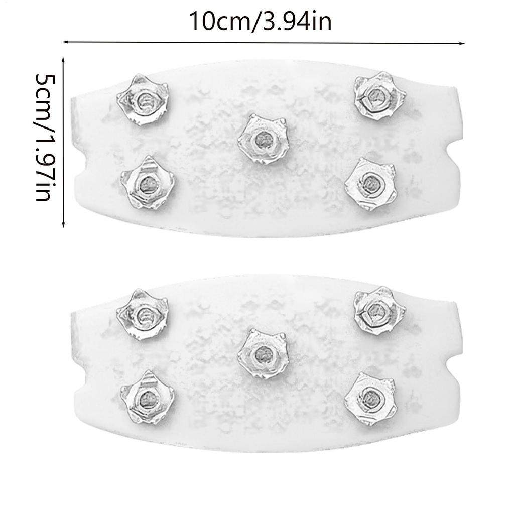 5-Stud Climbing Crampons Anti Slip Snow Claw Shoe Covers Bundled Crampons Snow Ice Claws Outdoor Walking Hiking Accessories