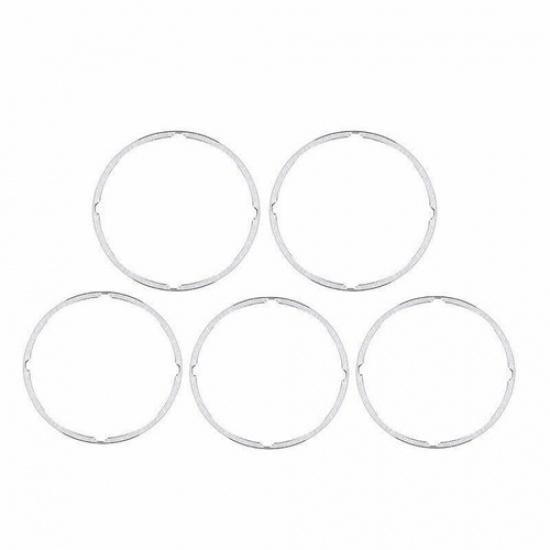 Air Conditioning Switch Cover Trim 5X For Benz GLA CLA 2013-2019 Silver Aluminum