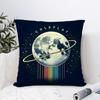 Federa Cuscino Banda Musicale C-Coldplay Tessuto Peluche Morbida Federa Stampa Double Sided Copricuscino per Divano Copricuscino