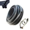 NBR Smooth Nitrile Rubber Hose 1M Black ID 4mm~32mm For Automotive And Motorcycle Mechanical Hoses Flexible Fuel Hoses