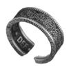 Yin Taifei Retro Lucky Sixpence Minimalist Couple's Ring