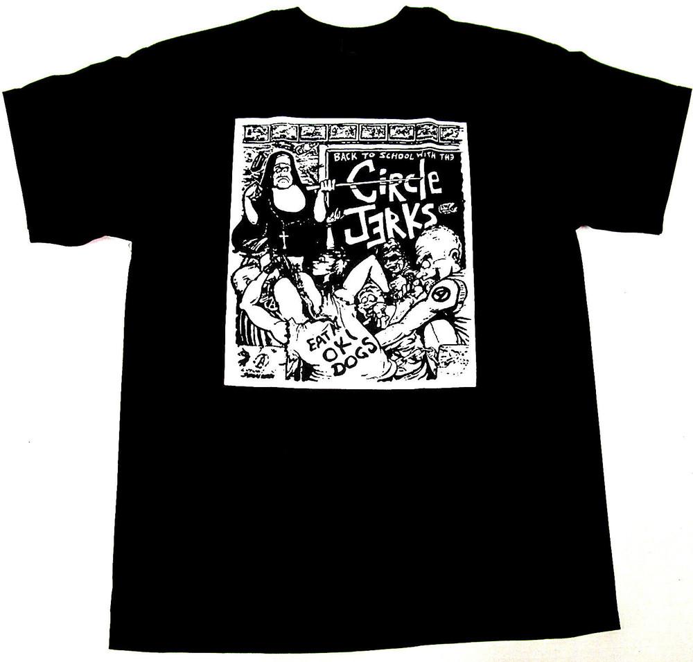 

CIRCLE JERKS Hardcore Punk Rock Tee Men T shirt All Size S - 4XL Unisex T-Shirt XXL
