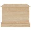  Coffee Table, Sonoma Oak, 50x50x35 Cm, Wood-based Material