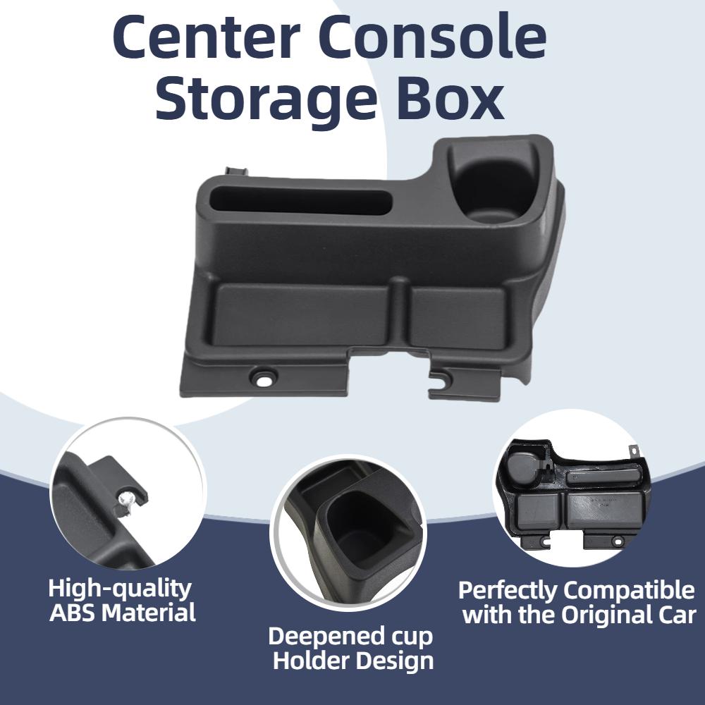 Car Center Console Organizer Cup Holder Armrest Storage Box Tray for Toyota Land Cruiser LC70 LC71 LC78 2009-2020 Accessories