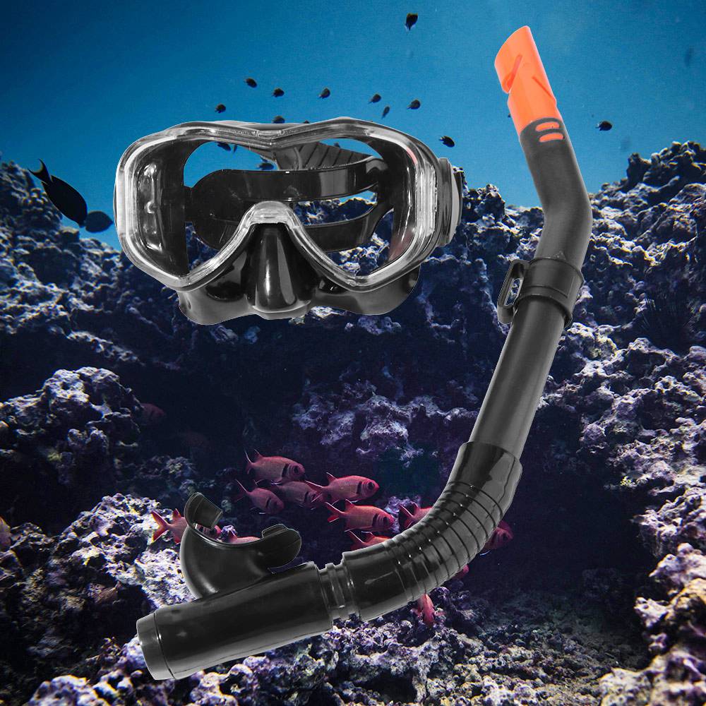 Breathing Underwater Snorkeling Mask Anti Fog Swimming Goggles Women Diving Suit Swimming
