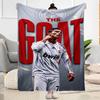 Cristiano Ronaldo 27 Blanket Ultra-Soft Perfect for Sofa Picnics Couch All-Season Use Warmthful Decor Gift for Travel Home Birthdays