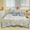Printed Thin Duvet Skin-friendly Comforter 100x150cm for Kids Quilt Soft Bedspread Summer Blanket edredones (No Pillowcase)