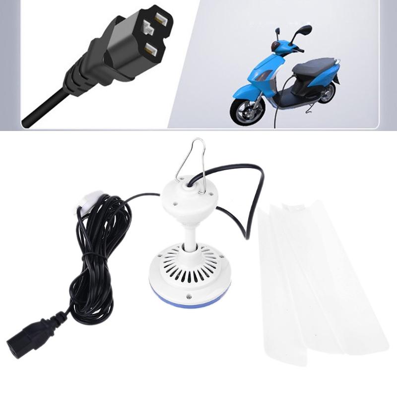 Electric E-Bike Powered 48V 60V 19.6" Ceiling Fan C13 Plug Hanging Fan