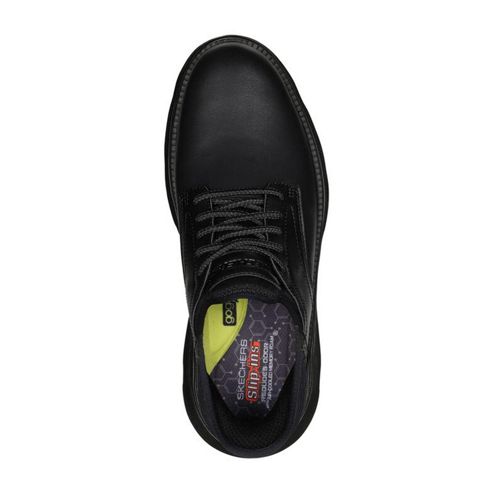 Skechers Mens Garza - Gervin Leather Oxford Shoes