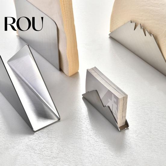 Portatovaglioli da Cucina Portatovaglioli Grande Capacità Salvaspazio Acciaio Inossidabile Portasciugamani di Carta Tavolo da Pranzo Supporto da Tavolo Scaffale per Articoli per la Casa