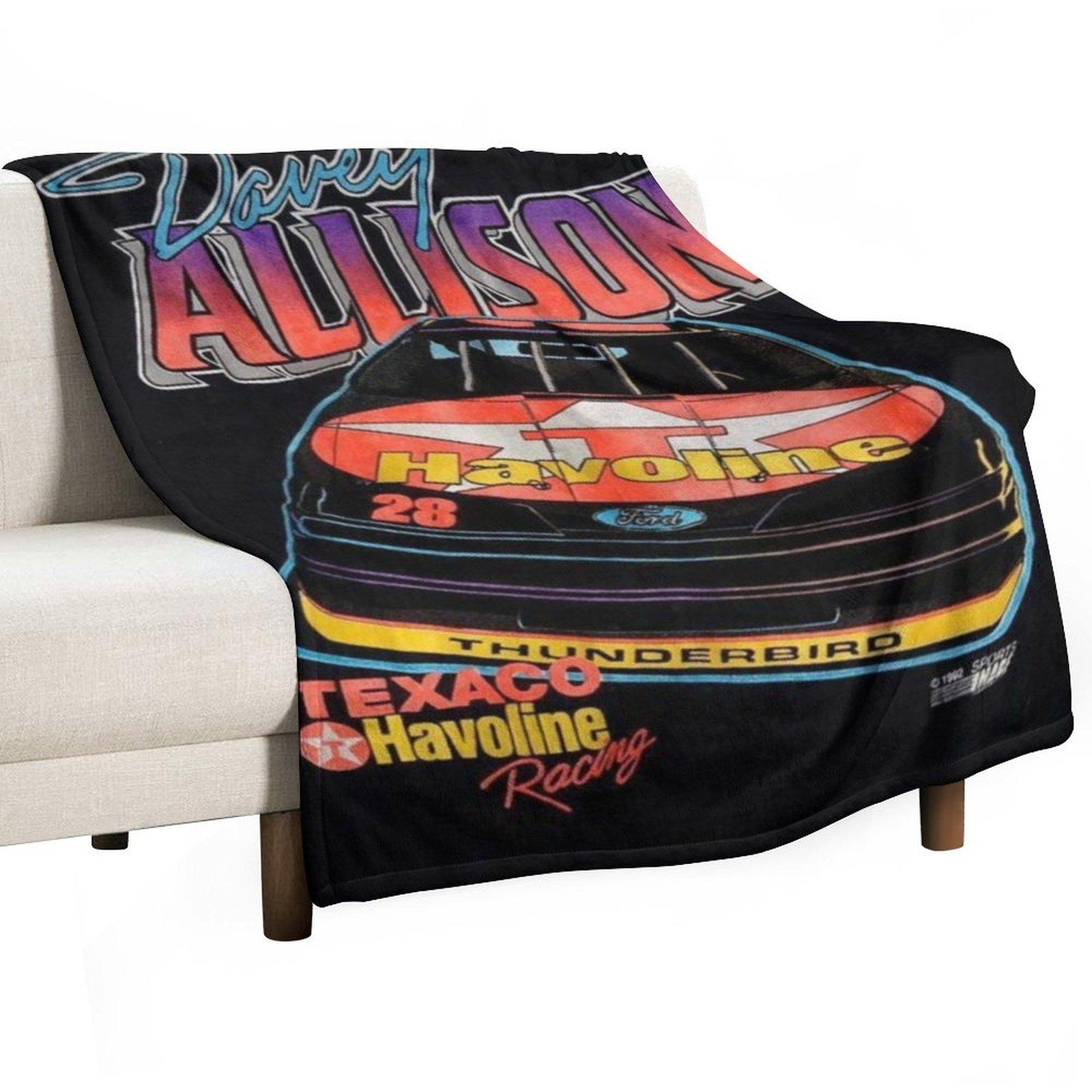davey allison Throw Blanket cosplay anime Moving Soft Summer Blankets 30x40in