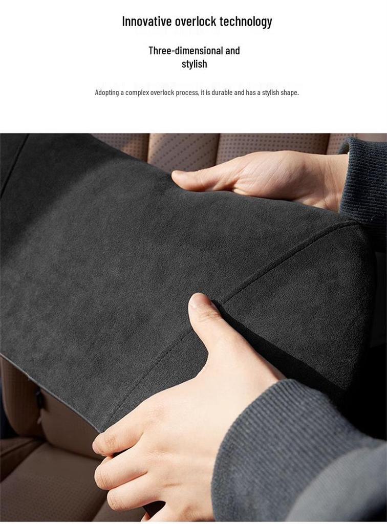 Car Memory Foam Lumbar Support Pad for Driving Seats
