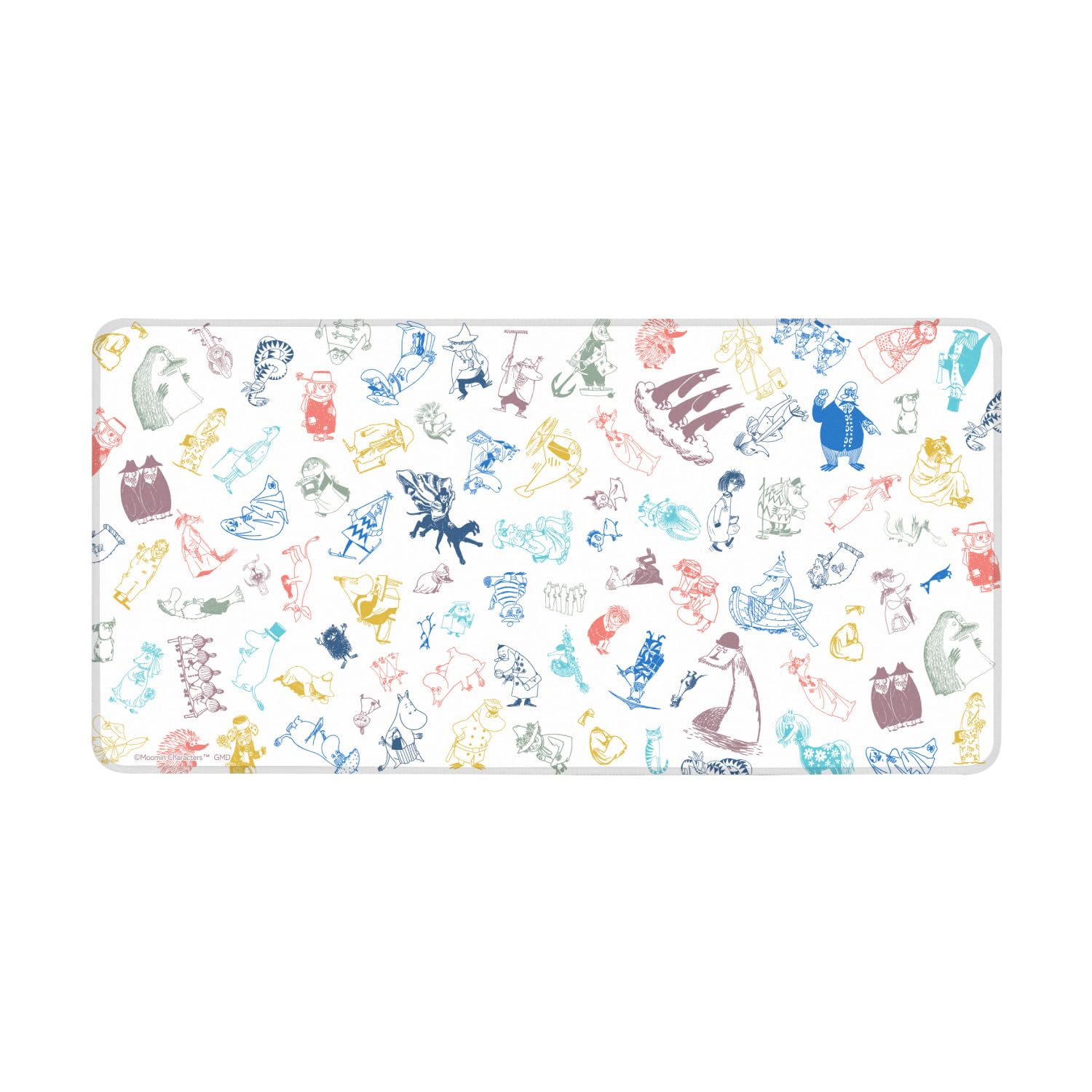 

Gourmandies Moomin All Stars Line Art Desk Mat MMN-271B