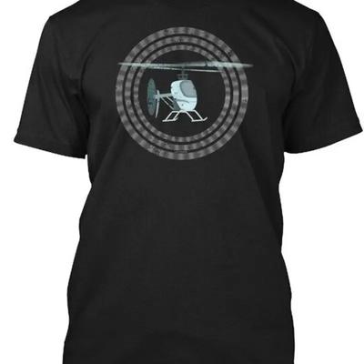 Rc Helicopter Remote Control Flying T Shirt Size S To 5xl